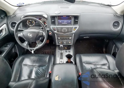 2017 Nissan Pathfinder S из США, поврежденный, VIN 5N1DR2MM7HC693039